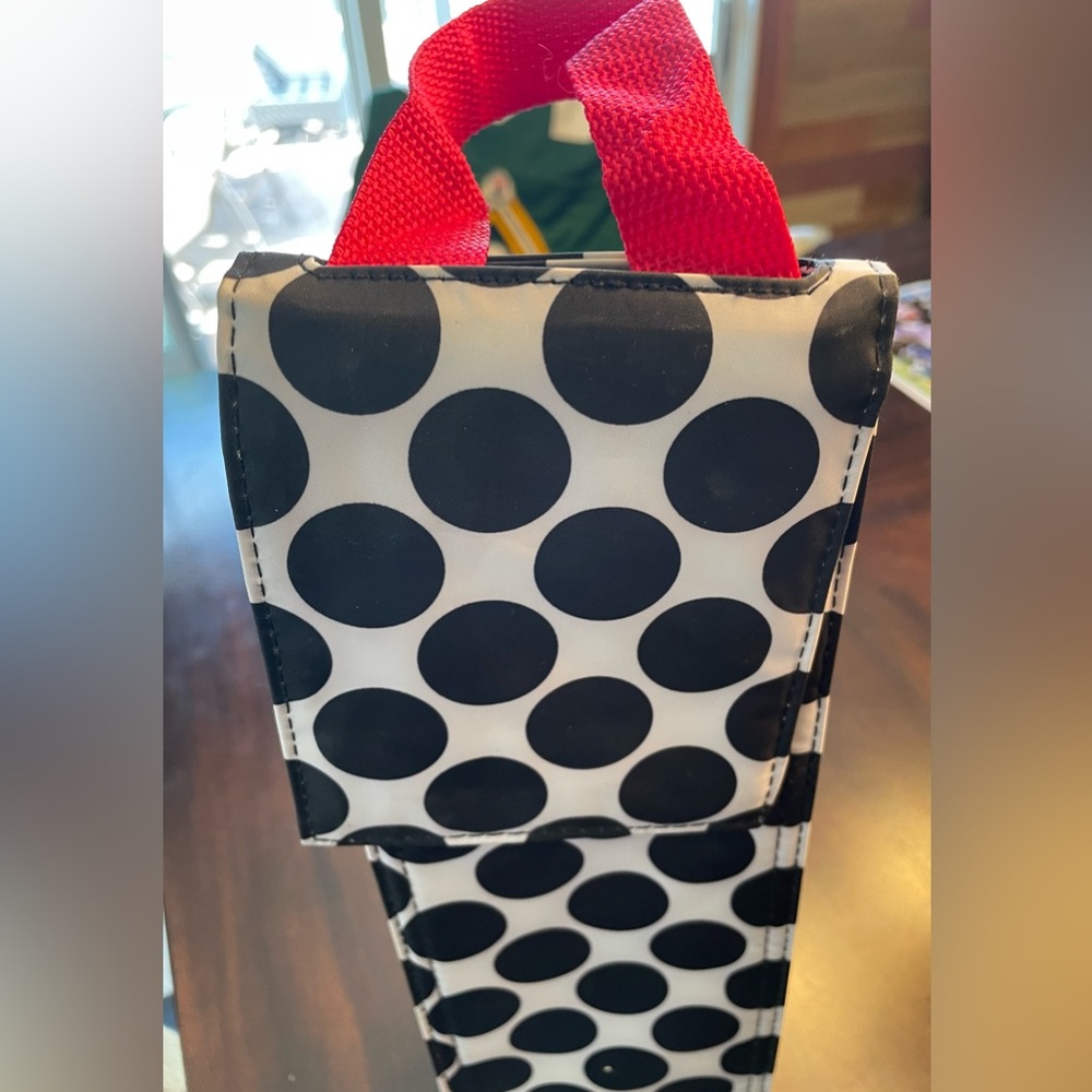 Thirty One Polka Dot Wine Thermal Carrier